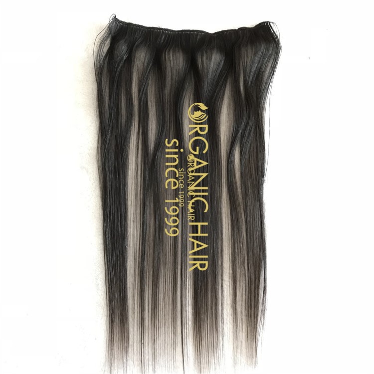 Affordable Double Drawn  European Virgin Hand Tied Hair Weft A19